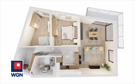 mieszkanie na sprzedaż 64m2 mieszkanie Brodnica, Apartamenty Matejki, Witosa