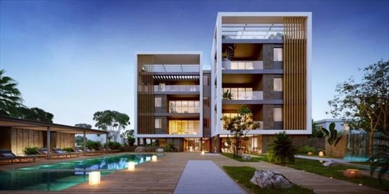 Polecam luksusowe 148 m² apartament w Pafos z basenem mieszkanie Kings Avenue, Kings Avenue