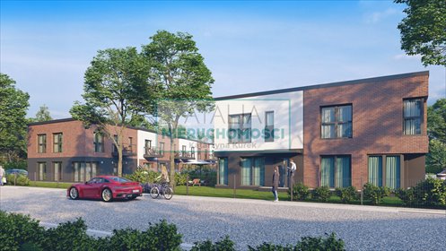 Nowoczesny bliźniak 133 m² z miejscami postojowymi dom Grodzisk Mazowiecki
