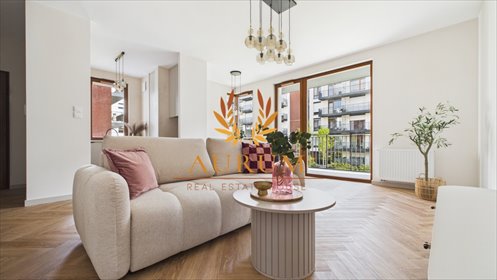 Wynajmę nowoczesny 3-pokojowy apartament 76 m² w Wilanowie mieszkanie Warszawa, Wilanów, Miasteczko Wilanów, Jerzego Holzera