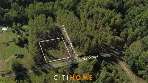 działka na sprzedaż 1271m2 działka Glina, Na skraju