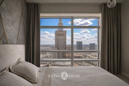 Luksusowy apartament 121 m² z panoramicznym widokiem na Warszawę mieszkanie Warszawa, Śródmieście Północne, Złota