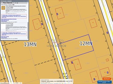 Działka pod zabudowę mieszkaniową z mediami, 1000 m² działka Dąbrówka, Jodłowa