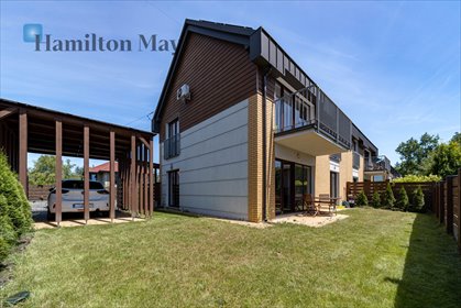 Energooszczędny bliźniak z tarasem i ogródkiem dom Kraków, Swoszowice, Henryka Niewodniczańskiego