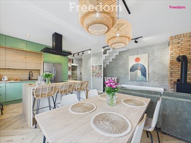Nowoczesny segment 95 m² z pięknym ogrodem i garażem dom Radom, Wacyn, Listopadowa