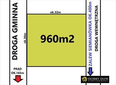 działka na sprzedaż 960m2 działka Bołtryki