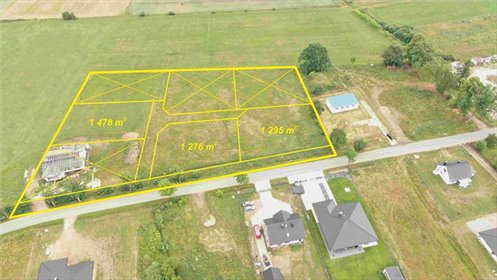 działka na sprzedaż 1295m2 działka Stary Jarosław, Stary Jarosław