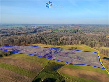 Przestronna działka 53 400 m² z lasem i rzeką — idealna na wymarzoną inwestycję działka Jędrychówko