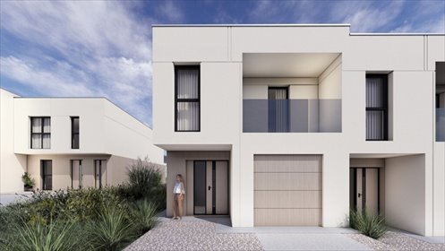Sprzedam nowoczesny dom szeregowy 98 m² z garażem i tarasem dom Rzeszów, św. Marcina