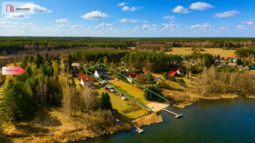 Dom-pensjonat nad jeziorem z własną linią brzegową dom Smolniki