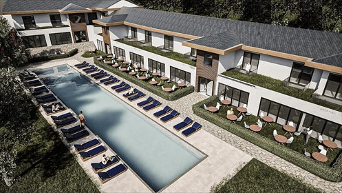 Nowoczesny apartament z basenem w Fethiye, 3 pokoje mieszkanie Fethiye, Ölüdeniz, Fethiye, Muğla