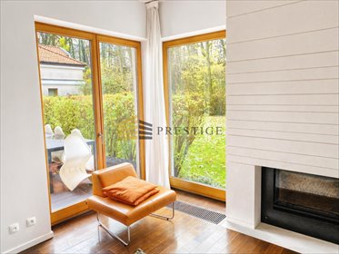 Nowoczesny dom z ogrodem 1000 m², blisko Lasu Kabackiego dom Warszawa, Wilanów, Opieńki