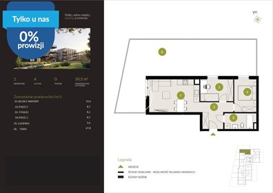 Przestronne 3 pokoje z gigantycznym tarasem 135 m² mieszkanie Bydgoszcz, Flisy, Mińska