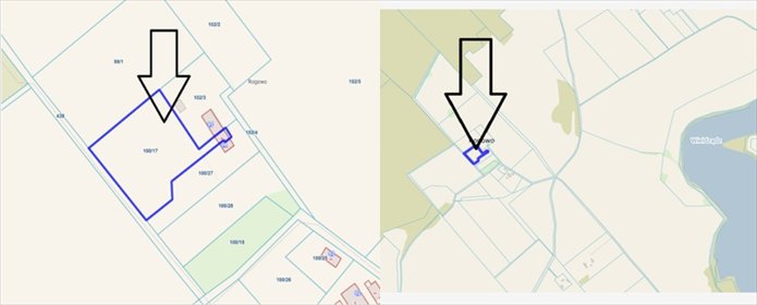 działka na sprzedaż 5600m2 działka Barkowo, Rogowo