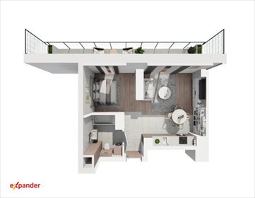 mieszkanie na sprzedaż 38m2 mieszkanie Katowice, Adama Mickiewicza