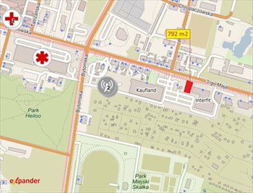 działka na sprzedaż 792m2 działka Chorzów, 3 Maja