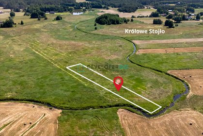 Sprzedam działkę 5600 m² nad rzeką w Królowym Stojle działka Królowe Stojło