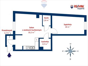 mieszkanie na sprzedaż 55m2 mieszkanie Poznań, Jeżyce, św. Wawrzyńca