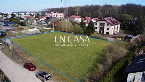 Przestronna działka pod dom i usługi w Klaudynie działka Klaudyn