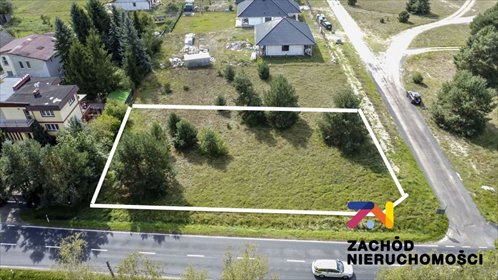 Działka budowlana 1089 m2 z dostępem do mediów. działka Zielona Góra, Ochla, PALMOWA/KOŻUCHOWSKA
