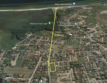 działka na sprzedaż 1634m2 działka Mosty, Spacerowa