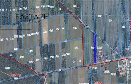 Działka 3700 m² pod dom i usługi, las, dojazd, zapraszam działka Nowy Jadów