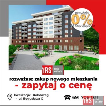 mieszkanie na sprzedaż 39m2 mieszkanie Kołobrzeg, Bogusława X