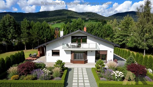 Przestronny dom 177 m² z garażem, tarasem i ogrodem dom Łabowa