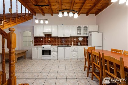Na sprzedaż przestronne 116 m² dwupoziomowe mieszkanie z sauną mieszkanie Białogard