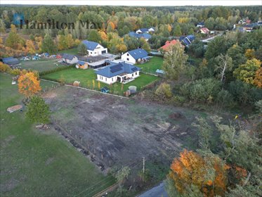 Polecam działkę 1626 m² z pozwoleniem na budowę w Tereni działka pruszkowski, Terenia