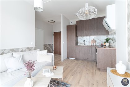 Nowoczesne 2-pokojowe mieszkanie z loggią i panoramicznym widokiem mieszkanie Warszawa, Mokotów, Wołoska