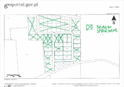 działka na sprzedaż 800m2 działka Droszew