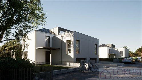 Nowoczesny dom 147 m2 z tarasem na dachu, blisko natury dom Lublin, Janowska