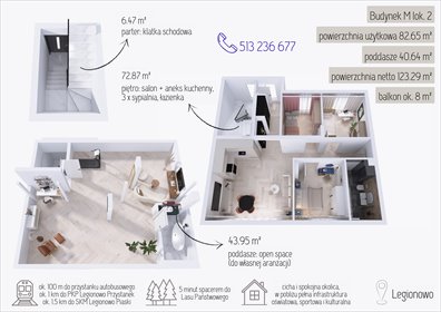 mieszkanie na sprzedaż 123m2 mieszkanie Legionowo, Suwalna