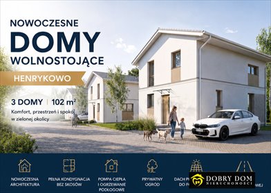 Zapraszam do obejrzenia nowoczesnych domów 102 m² w Henrykowie dom Henrykowo