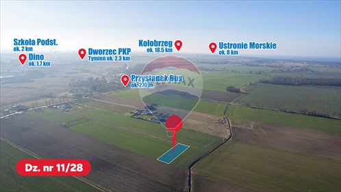 Sprzedam działkę 1065 m² pod dom blisko morza w Śmiechowie działka Śmiechów