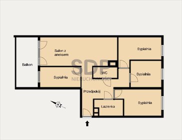 mieszkanie na sprzedaż 91m2 mieszkanie Wrocław, Krzyki, Klecina, Braterska