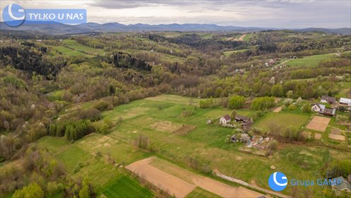 działka na sprzedaż 1501m2 działka Lipnica Górna