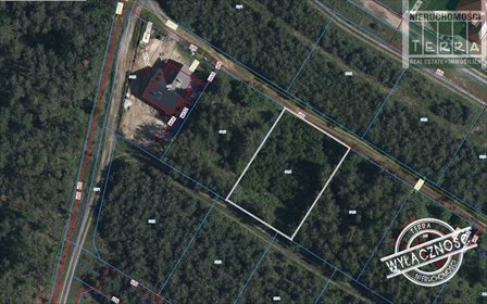 działka na sprzedaż 1040m2 działka Niesulice
