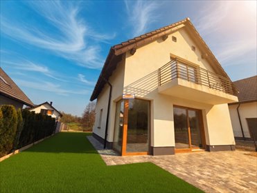 Nowoczesny dom 104 m² w Rącznej (pełny standard premium) dom Rączna, Krakowska