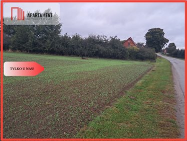 Polecam działkę 2417 m² przy drodze asfaltowej z mediami działka Jadowniki Rycerskie