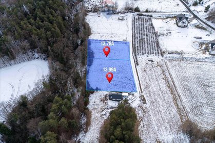 działka na sprzedaż 1378m2 działka Kamionna