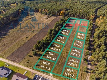 działka na sprzedaż 830m2 działka Januszkowo