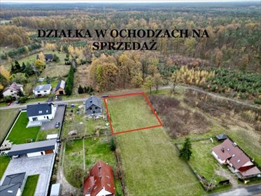 działka na sprzedaż 1227m2 działka Ochodze, os. Osiedle