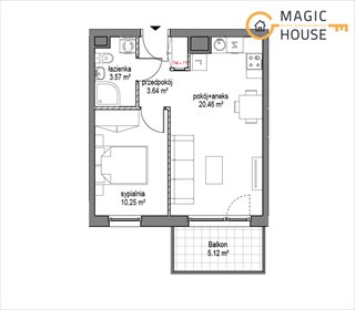 mieszkanie na sprzedaż 38m2 mieszkanie Gdańsk, Brzeźno, Bogumiła Kobieli