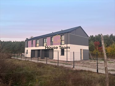 Polecam nowoczesny bliźniak 108 m² z pompą ciepła, blisko Bydgoszczy dom Murowaniec, Agatowa