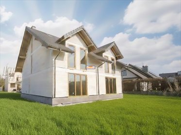 Nowoczesny segment z ogrodem - 136 m² w Modlniczce dom Modlniczka, Słowiańska