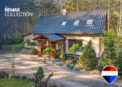 Urokliwy dom 120 m² w lesie, pełne umeblowanie, ogród 1600 m² dom Miedzichowo, Zbąszyńska