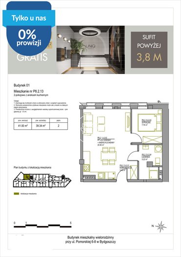 Przestronne 2-pokojowe mieszkanie w centrum Bydgoszczy mieszkanie Bydgoszcz, Centrum, Pomorska