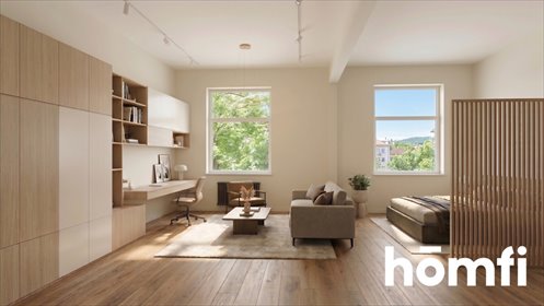 Na sprzedaż przestronne mieszkanie 43 m² z wysokimi sufitami mieszkanie Łódź, Bałuty, Rybna